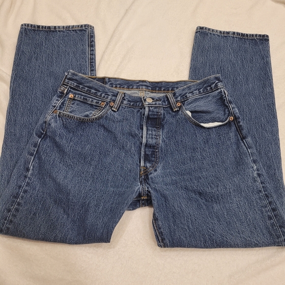 ๐ฅHP๐ฅ LEVI'S 501 Men's jeans 33x30 - Picture 4 of 9